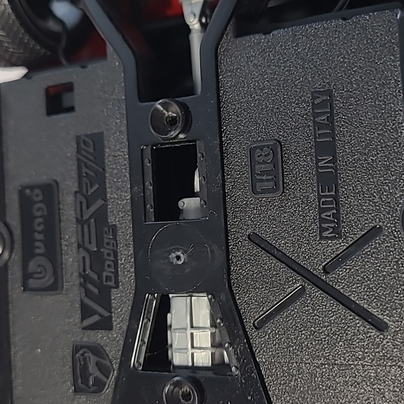 Vintage burago dodge viper Gts rt/10 couple red gear  diecast model  Italy - Picture 9 of 9